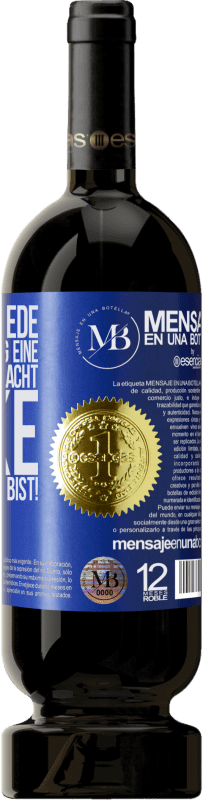 «Mit dir ist jede Herausforderung eine gewonnene Schlacht. Danke, dass du mit im Team bist!» Premium Ausgabe MBS® Reserve