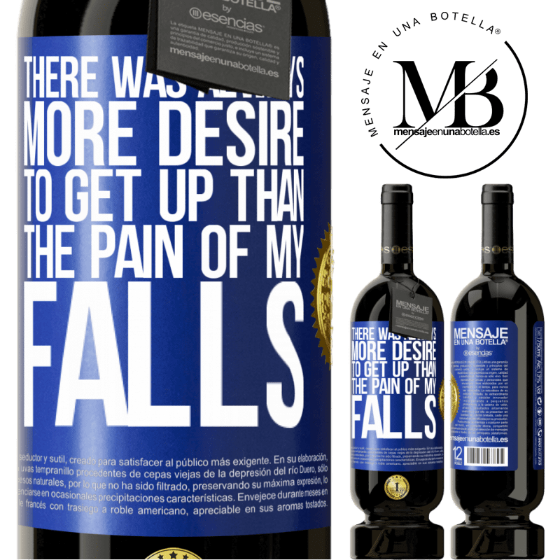 29,95 € Free Shipping | Red Wine Premium Edition MBS® Reserva There was always more desire to get up than the pain of my falls Blue Label. Customizable label Reserva 12 Months Harvest 2014 Tempranillo