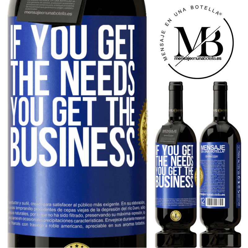 49,95 € Free Shipping | Red Wine Premium Edition MBS® Reserve If you get the needs, you get the business Blue Label. Customizable label Reserve 12 Months Harvest 2014 Tempranillo