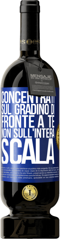 49,95 € | Vino rosso Edizione Premium MBS® Riserva Concentrati sul gradino di fronte a te, non sull'intera scala Etichetta Blu. Etichetta personalizzabile Riserva 12 Mesi Raccogliere 2015 Tempranillo