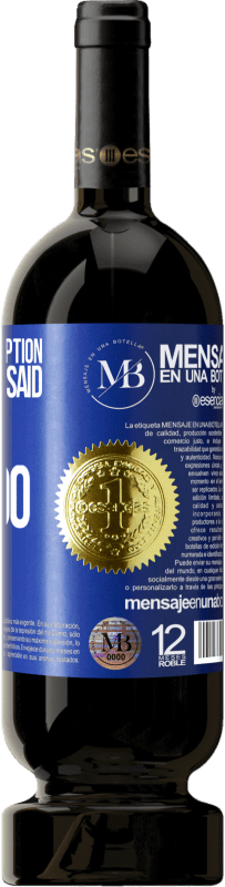 «You are the exception to all that I said I would never do» Premium Edition MBS® Reserve