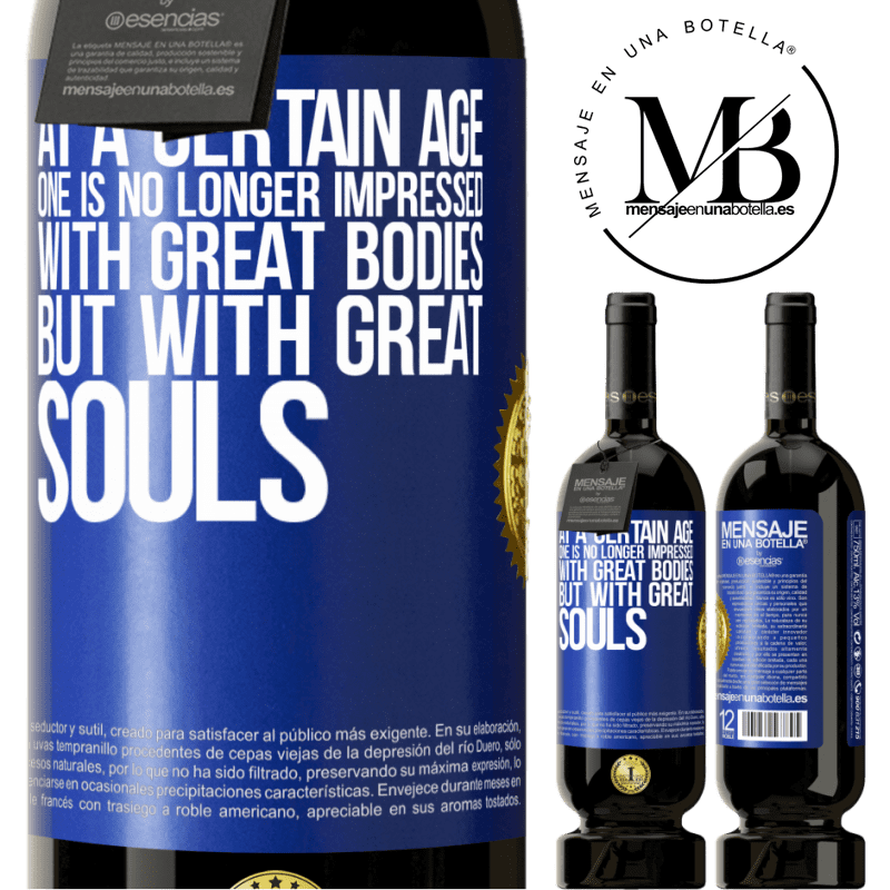 29,95 € Free Shipping | Red Wine Premium Edition MBS® Reserva At a certain age one is no longer impressed with great bodies, but with great souls Blue Label. Customizable label Reserva 12 Months Harvest 2014 Tempranillo
