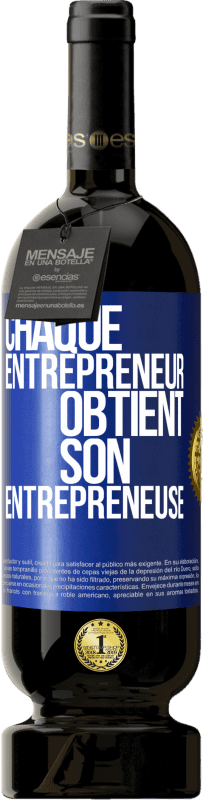 49,95 € | Vin rouge Édition Premium MBS® Réserve Chaque entrepreneur obtient son entrepreneuse Étiquette Bleue. Étiquette personnalisable Réserve 12 Mois Récolte 2015 Tempranillo