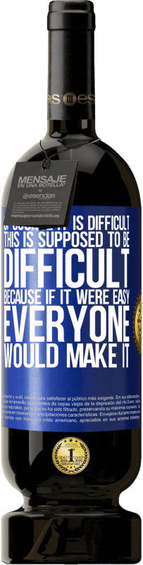 «Of course it is difficult. This is supposed to be difficult, because if it were easy, everyone would make it» Premium Edition MBS® Reserve