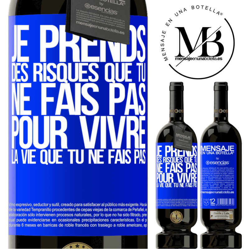 «Je prends des risques que tu ne prends pas, pour vivre la vie que tu ne vis pas» Édition Premium MBS® Réserve