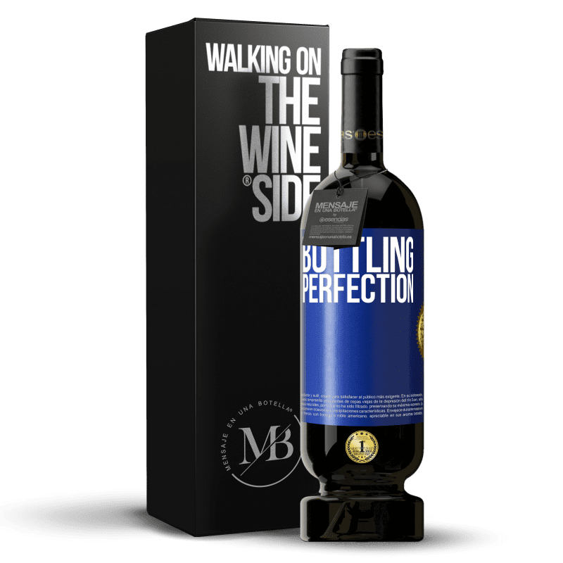 49,95 € Kostenloser Versand | Rotwein Premium Ausgabe MBS® Reserve Bottling perfection Blaue Markierung. Anpassbares Etikett Reserve 12 Monate Ernte 2015 Tempranillo