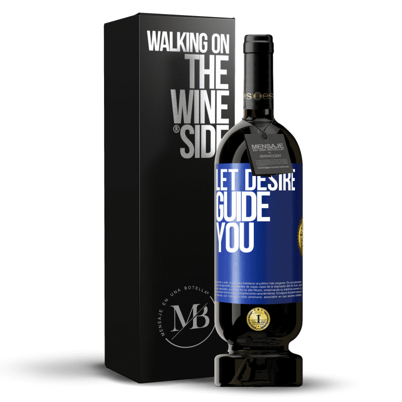 49,95 € Free Shipping | Red Wine Premium Edition MBS® Reserve Let desire guide you Blue Label. Customizable label Reserve 12 Months Harvest 2014 Tempranillo