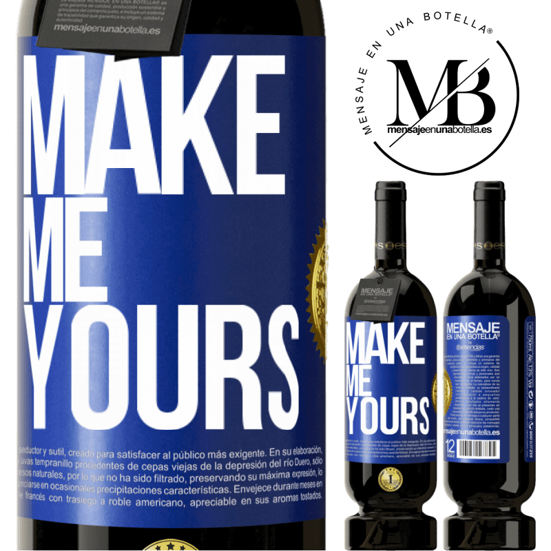 29,95 € Free Shipping | Red Wine Premium Edition MBS® Reserva Make me yours Blue Label. Customizable label Reserva 12 Months Harvest 2014 Tempranillo