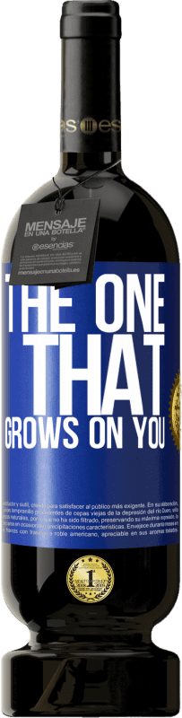 49,95 € | Красное вино Premium Edition MBS® Бронировать The one that grows on you Синяя метка. Настраиваемая этикетка Бронировать 12 Месяцы Урожай 2015 Tempranillo