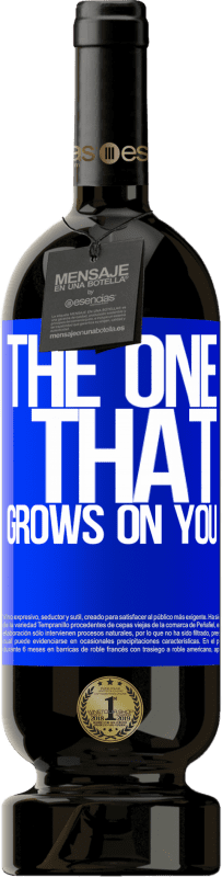 49,95 € Envoi gratuit | Vin rouge Édition Premium MBS® Réserve The one that grows on you Étiquette Bleue. Étiquette personnalisable Réserve 12 Mois Récolte 2016 Tempranillo