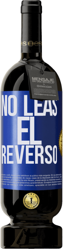 «No leas el reverso» Edición Premium MBS® Reserva