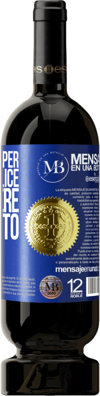 «Sei venuto per essere felice, non essere distratto» Edizione Premium MBS® Riserva
