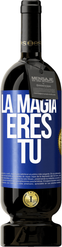 49,95 € | Vino Tinto Edición Premium MBS® Reserva La magia eres tú Etiqueta Azul. Etiqueta personalizable Reserva 12 Meses Cosecha 2014 Tempranillo