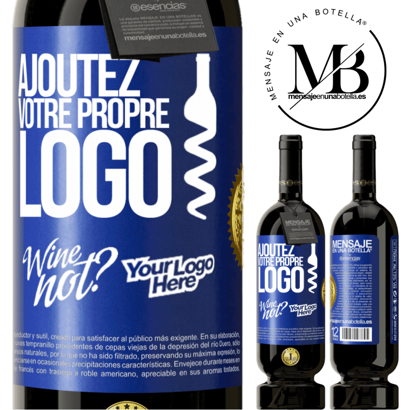 49,95 € Envoi gratuit | Vin rouge Édition Premium MBS® Réserve Ajoutez votre propre logo Étiquette Bleue. Étiquette personnalisable Réserve 12 Mois Récolte 2014 Tempranillo