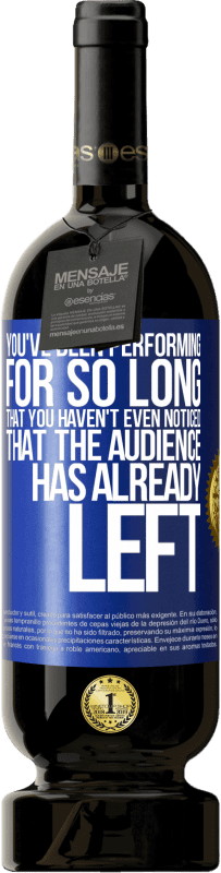 «You've been performing for so long that you haven't even noticed that the audience has already left» Premium Edition MBS® Reserve