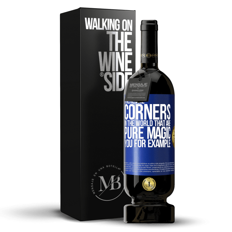 49,95 € Free Shipping | Red Wine Premium Edition MBS® Reserve There are corners in the world that are pure magic. You for example Blue Label. Customizable label Reserve 12 Months Harvest 2014 Tempranillo
