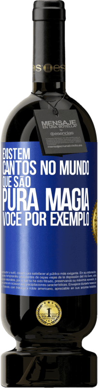 49,95 € | Vinho tinto Edição Premium MBS® Reserva Existem cantos no mundo que são pura magia. Você por exemplo Etiqueta Azul. Etiqueta personalizável Reserva 12 Meses Colheita 2014 Tempranillo