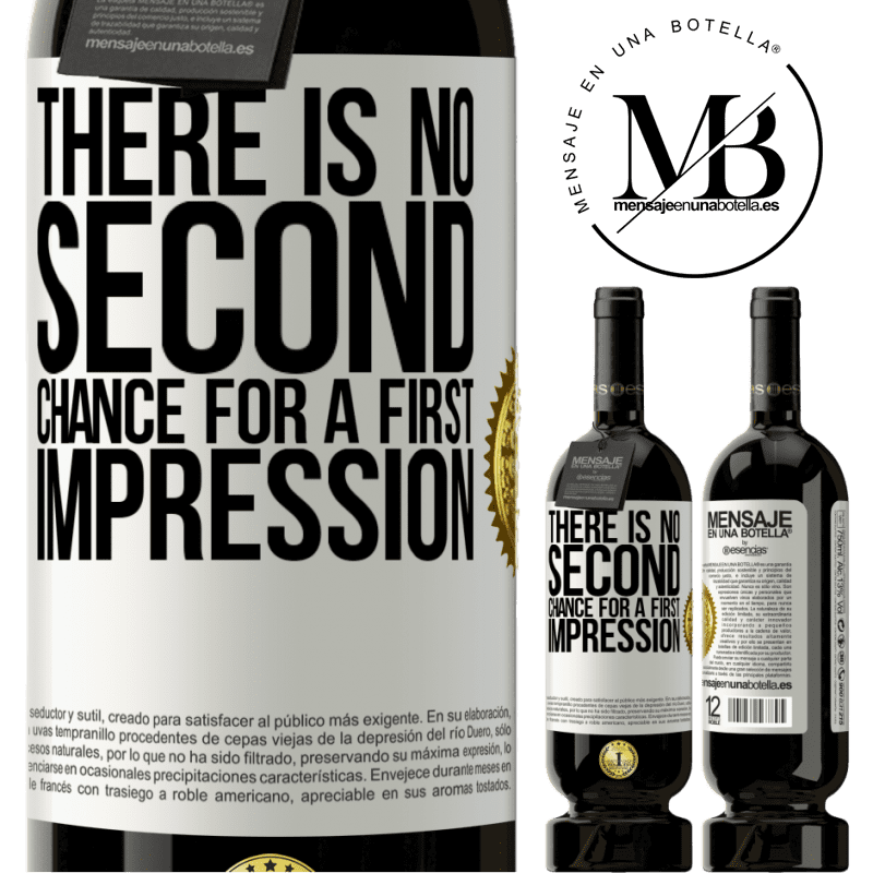 49,95 € Free Shipping | Red Wine Premium Edition MBS® Reserve There is no second chance for a first impression White Label. Customizable label Reserve 12 Months Harvest 2014 Tempranillo