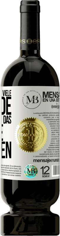 «Ich behaupte nicht, viele Freunde zu haben, aber wohl, den Besten zu haben» Premium Ausgabe MBS® Reserve