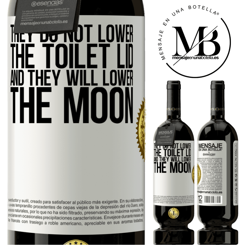 49,95 € Free Shipping | Red Wine Premium Edition MBS® Reserve They do not lower the toilet lid and they will lower the moon White Label. Customizable label Reserve 12 Months Harvest 2015 Tempranillo
