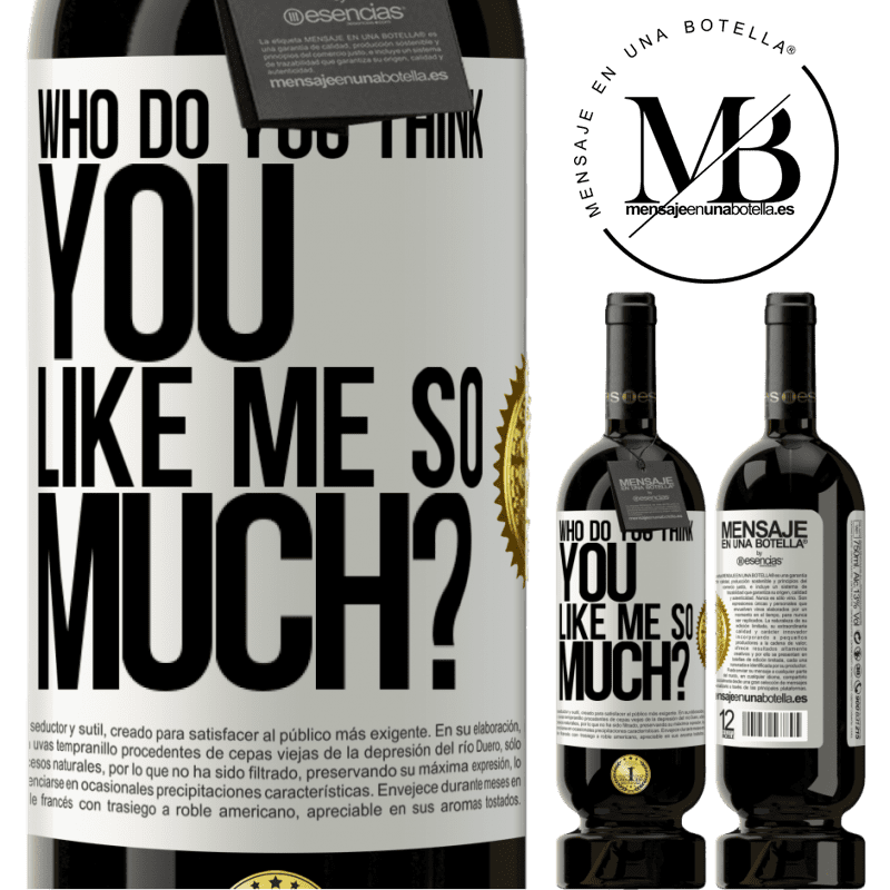 29,95 € Free Shipping | Red Wine Premium Edition MBS® Reserva who do you think you like me so much? White Label. Customizable label Reserva 12 Months Harvest 2014 Tempranillo