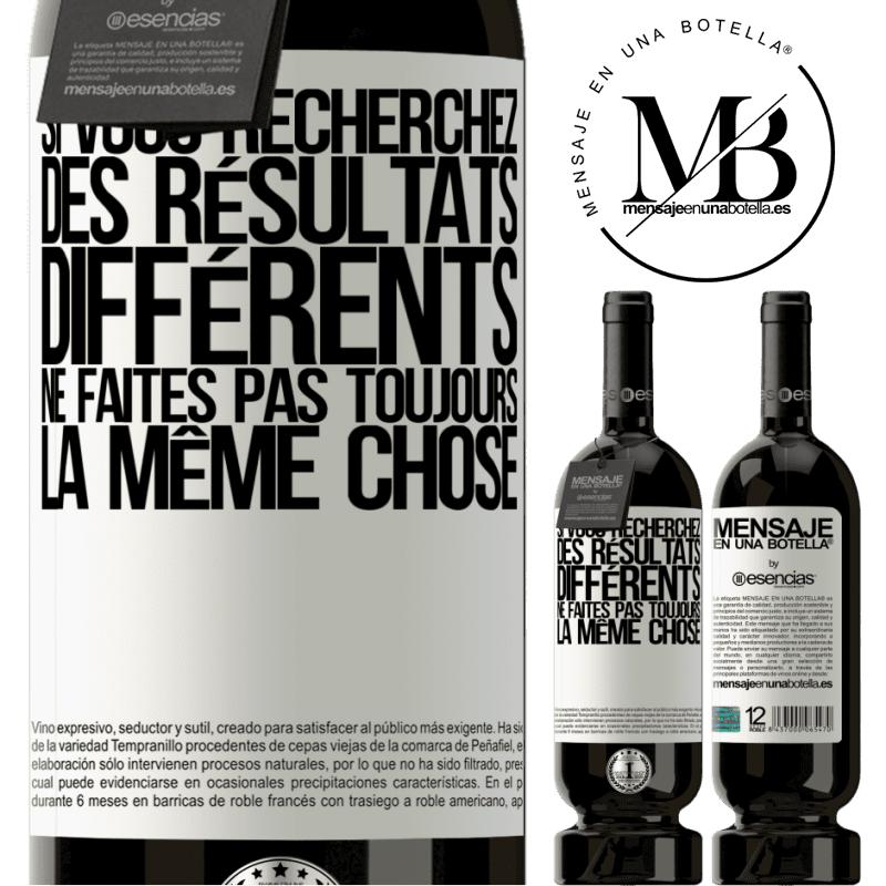 «Si vous voulez des résultats différents ne faites pas toujours la même chose» Édition Premium MBS® Réserve