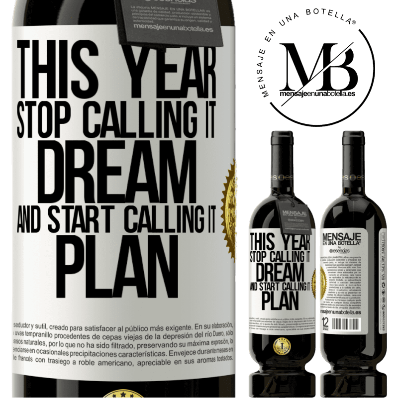 29,95 € Free Shipping | Red Wine Premium Edition MBS® Reserva This year stop calling it dream and start calling it plan White Label. Customizable label Reserva 12 Months Harvest 2014 Tempranillo