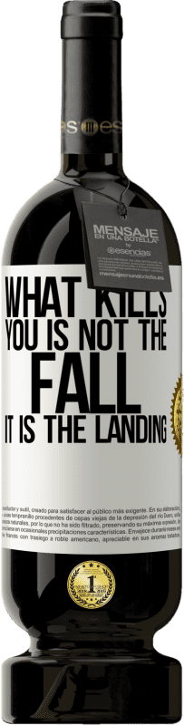 49,95 € 免费送货 | 红酒 高级版 MBS® 预订 杀死你的不是秋天，而是降落 白标. 可自定义的标签 预订 12 个月 收成 2016 Tempranillo