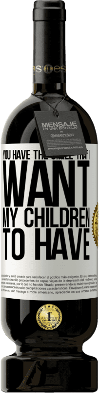 «У тебя есть улыбка, которую я хочу, чтобы мои дети имели» Premium Edition MBS® Бронировать