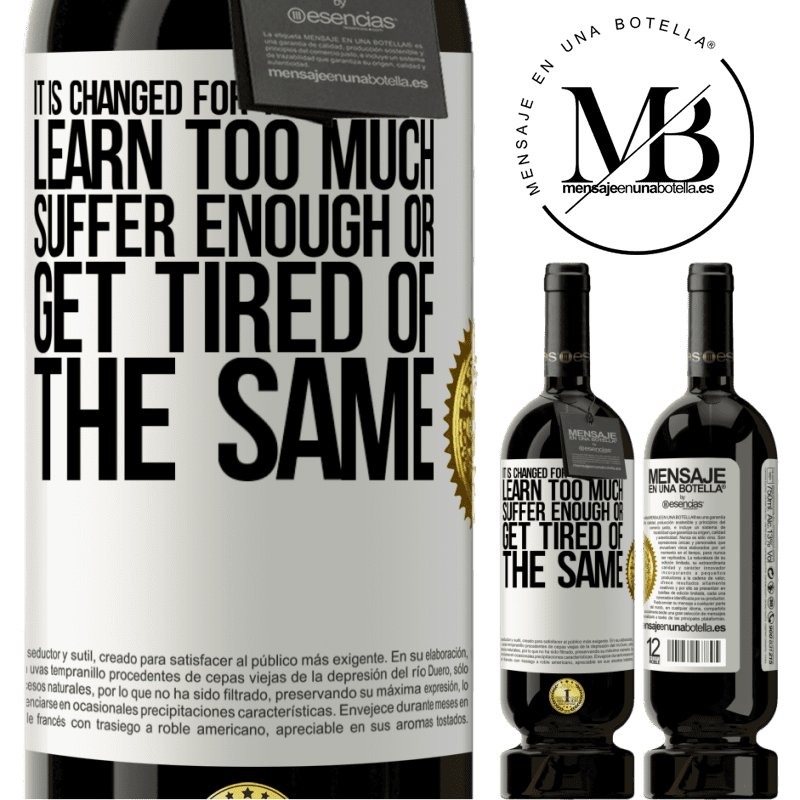 39,95 € Free Shipping | Red Wine Premium Edition MBS® Reserva It is changed for three reasons. Learn too much, suffer enough or get tired of the same White Label. Customizable label Reserva 12 Months Harvest 2015 Tempranillo