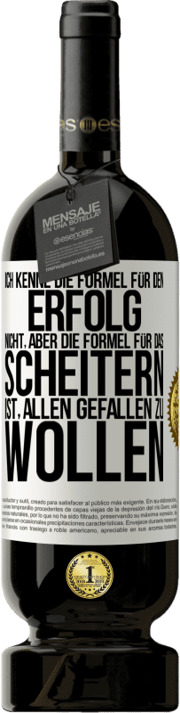 «Ich kenne die Formel für den Erfolg nicht, aber die Formel für das Scheitern ist, allen gefallen zu wollen» Premium Ausgabe MBS® Reserve