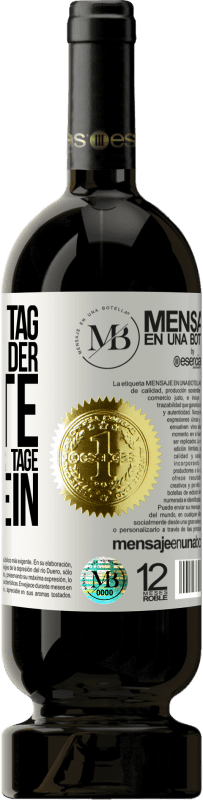 «Lebe jeden Tag, als wäre er der Letzte, denn einer dieser Tage wird der Letzte sein» Premium Ausgabe MBS® Reserve