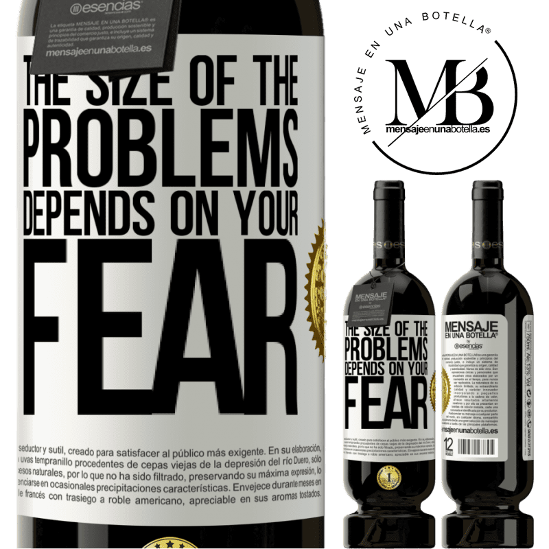 29,95 € Free Shipping | Red Wine Premium Edition MBS® Reserva The size of the problems depends on your fear White Label. Customizable label Reserva 12 Months Harvest 2014 Tempranillo