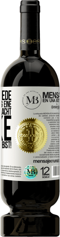 «Mit dir ist jede Herausforderung eine gewonnene Schlacht. Danke, dass du mit im Team bist!» Premium Ausgabe MBS® Reserve