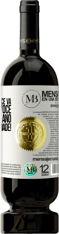 «Onde quer que você vá, eu vou com você. Por um novo ano cheio de felicidade!» Edição Premium MBS® Reserva