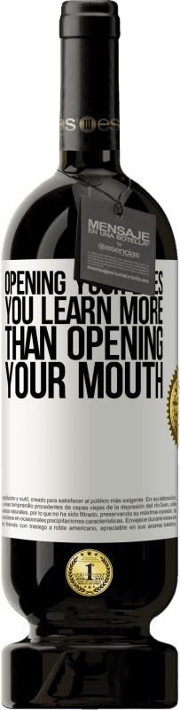 «Открыв глаза, вы узнаете больше, чем открыв рот» Premium Edition MBS® Бронировать