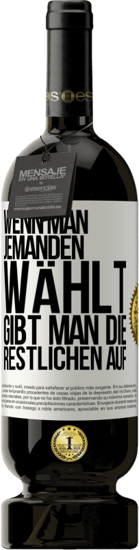 49,95 € | Rotwein Premium Ausgabe MBS® Reserve Wenn man jemanden wählt, gibt man die Restlichen auf Weißes Etikett. Anpassbares Etikett Reserve 12 Monate Ernte 2015 Tempranillo