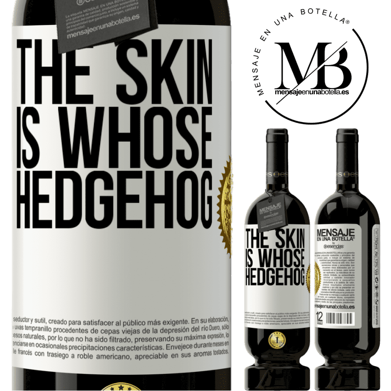 29,95 € Free Shipping | Red Wine Premium Edition MBS® Reserva The skin is whose hedgehog White Label. Customizable label Reserva 12 Months Harvest 2014 Tempranillo