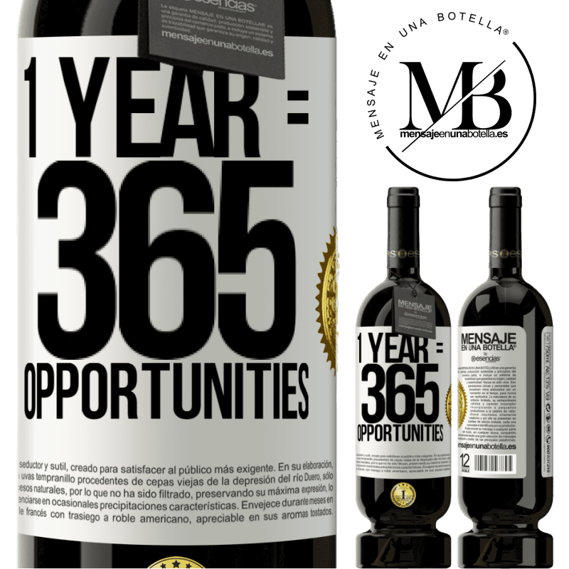 29,95 € Free Shipping | Red Wine Premium Edition MBS® Reserva 1 year 365 opportunities White Label. Customizable label Reserva 12 Months Harvest 2014 Tempranillo