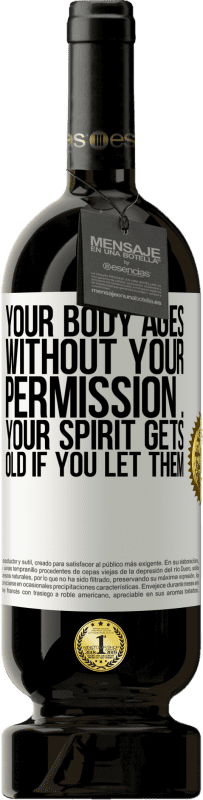 «あなたの許可なしにあなたの体は老化します...あなたがそれを許せばあなたの精神は老化します» プレミアム版 MBS® 予約する