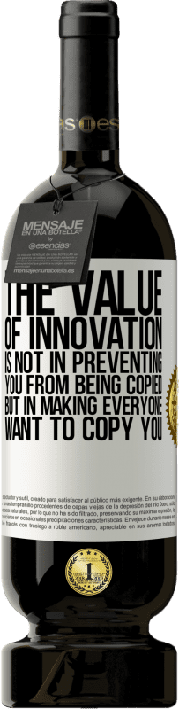 «The value of innovation is not in preventing you from being copied, but in making everyone want to copy you» Premium Edition MBS® Reserve