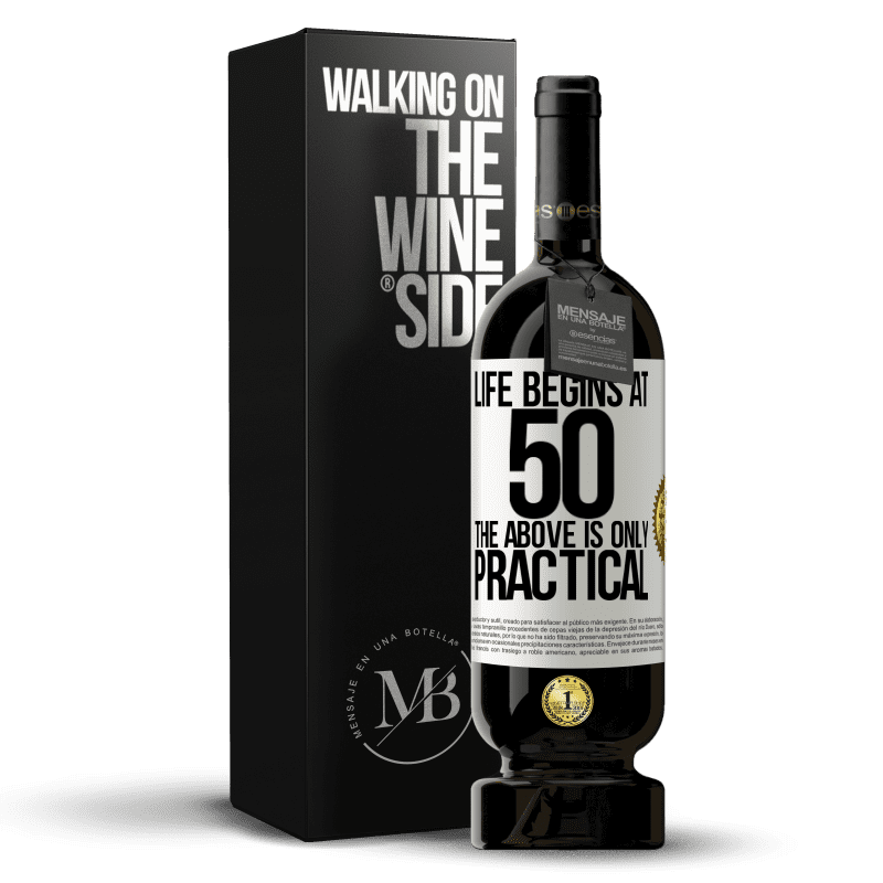 49,95 € Free Shipping | Red Wine Premium Edition MBS® Reserve Life begins at 50, the above is only practical White Label. Customizable label Reserve 12 Months Harvest 2016 Tempranillo