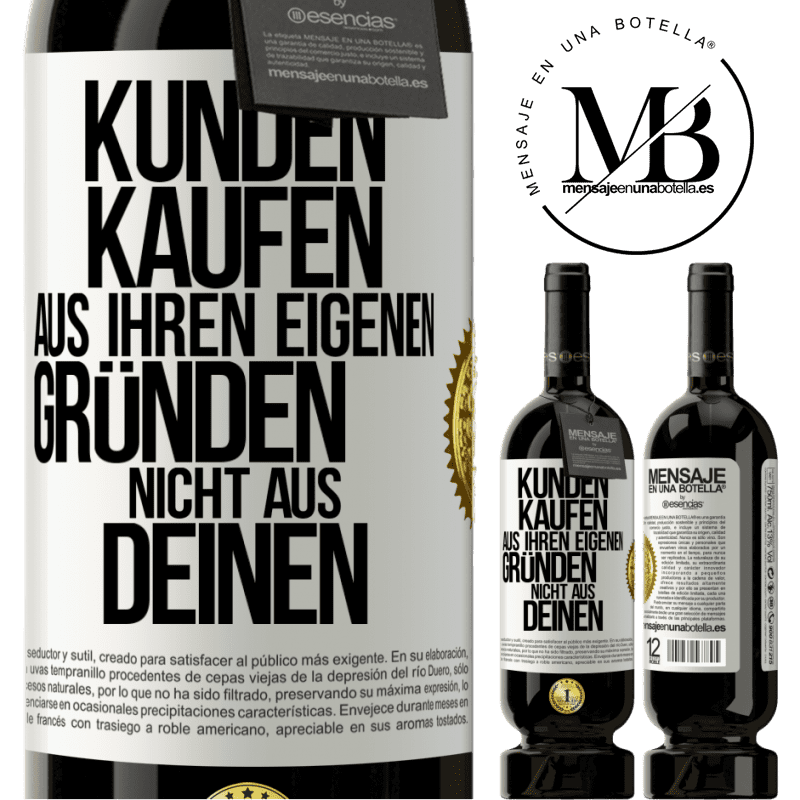 49,95 € Kostenloser Versand | Rotwein Premium Ausgabe MBS® Reserve Kunden kaufen aus ihren eigenen Gründen, nicht aus Deinen Weißes Etikett. Anpassbares Etikett Reserve 12 Monate Ernte 2014 Tempranillo