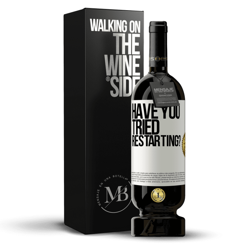 49,95 € Free Shipping | Red Wine Premium Edition MBS® Reserve have you tried restarting? White Label. Customizable label Reserve 12 Months Harvest 2014 Tempranillo
