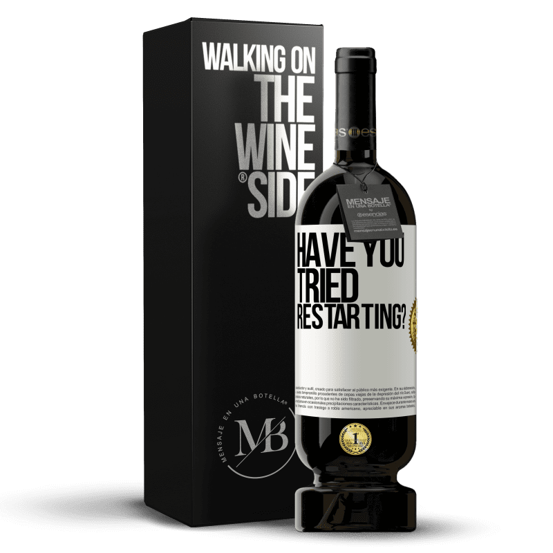 49,95 € Free Shipping | Red Wine Premium Edition MBS® Reserve have you tried restarting? White Label. Customizable label Reserve 12 Months Harvest 2015 Tempranillo