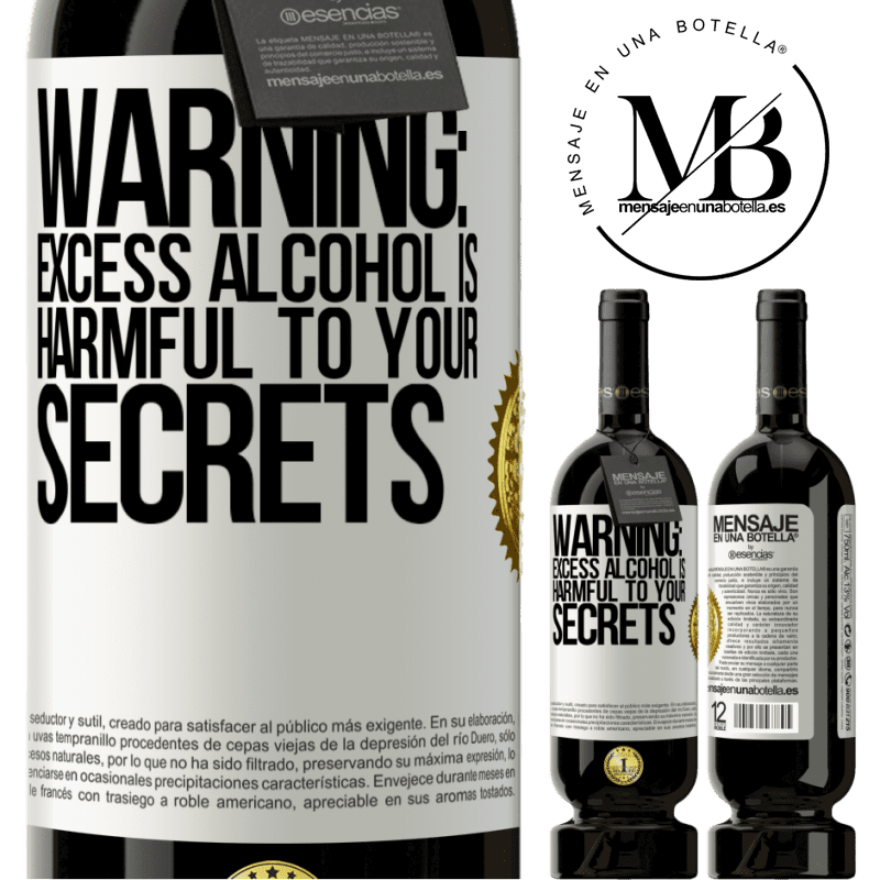 29,95 € Free Shipping | Red Wine Premium Edition MBS® Reserva Warning: Excess alcohol is harmful to your secrets White Label. Customizable label Reserva 12 Months Harvest 2014 Tempranillo