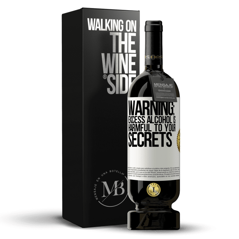 49,95 € Free Shipping | Red Wine Premium Edition MBS® Reserve Warning: Excess alcohol is harmful to your secrets White Label. Customizable label Reserve 12 Months Harvest 2014 Tempranillo