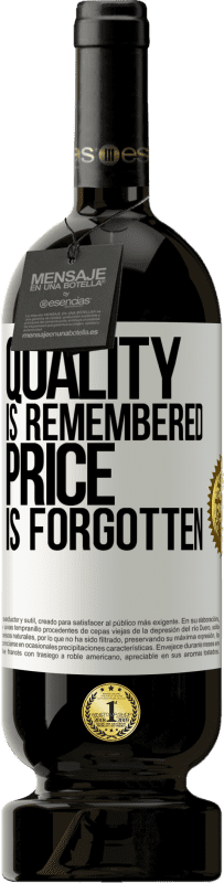 49,95 € Free Shipping | Red Wine Premium Edition MBS® Reserve Quality is remembered, price is forgotten White Label. Customizable label Reserve 12 Months Harvest 2016 Tempranillo