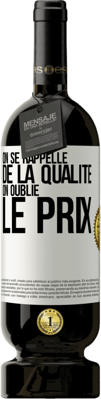 49,95 € Envoi gratuit | Vin rouge Édition Premium MBS® Réserve On se rappelle de la qualité, on oublie le prix Étiquette Blanche. Étiquette personnalisable Réserve 12 Mois Récolte 2016 Tempranillo