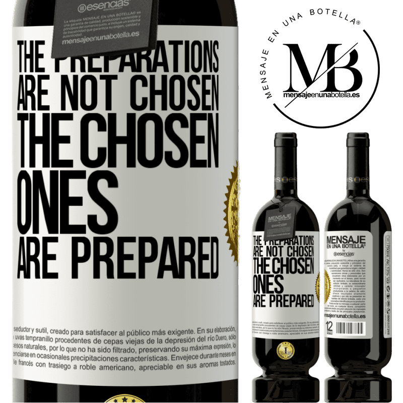 29,95 € Free Shipping | Red Wine Premium Edition MBS® Reserva The preparations are not chosen, the chosen ones are prepared White Label. Customizable label Reserva 12 Months Harvest 2014 Tempranillo